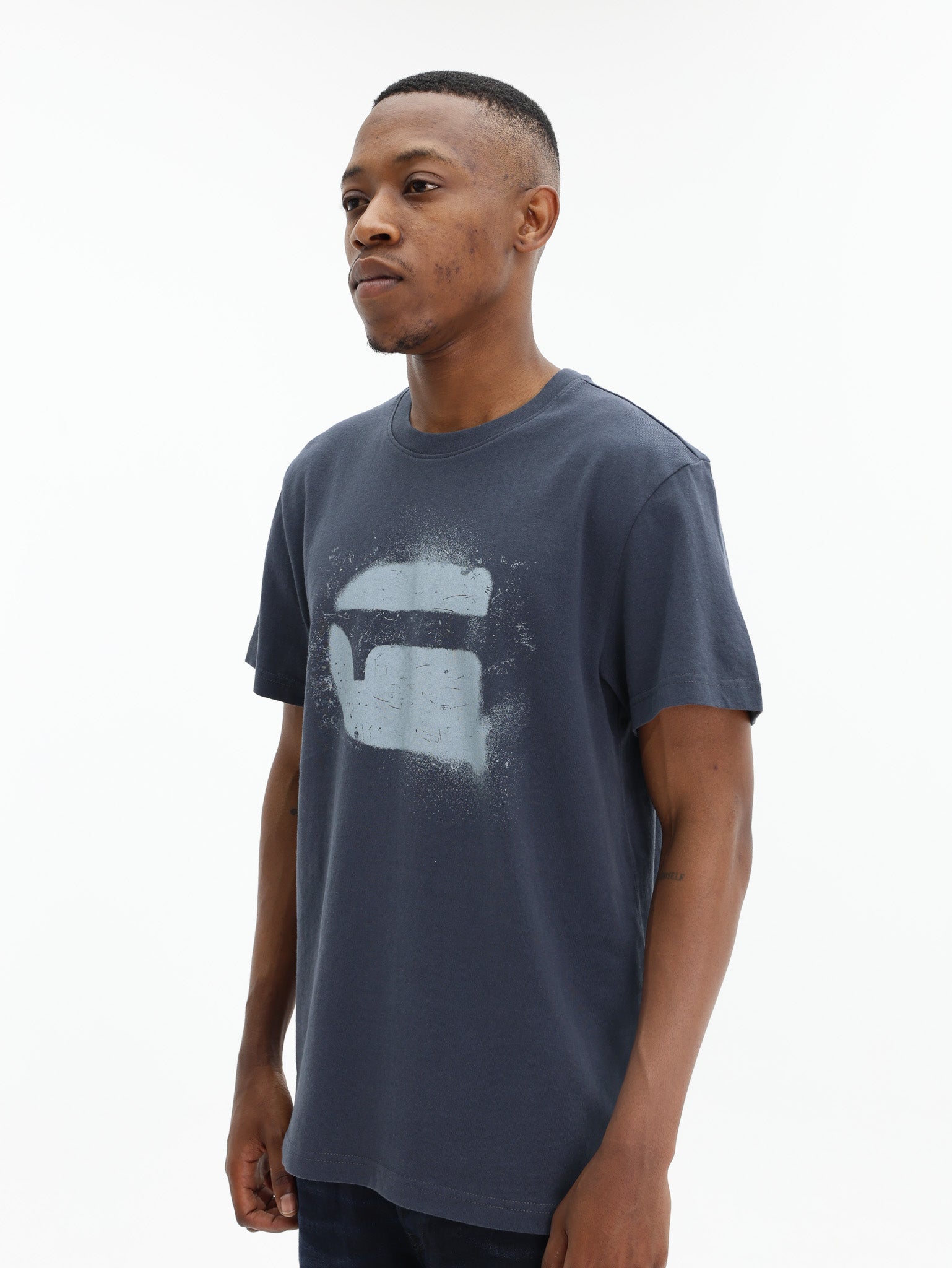 G-Star T-Shirt Spray G Logo India Ink
